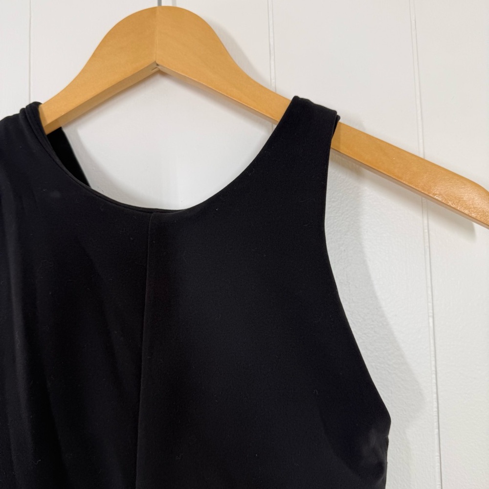 Athleta Black Wrap Waist Crop Tank - Picture 5 of 7